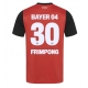 Bayer Leverkusen Jeremie Frimpong #30 Replike Domaci Dres 2024-25 Kratak Rukav